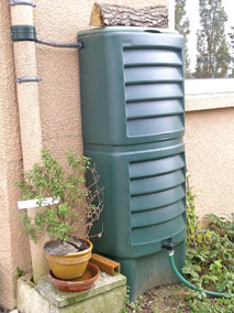 récupérateur eau de pluie